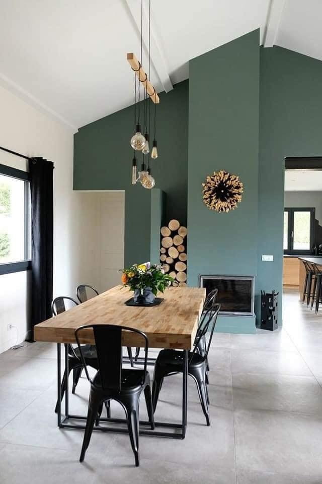 17 idées de décorations d'intérieur vert et bois 1 17 idées de décorations d'intérieur vert et bois 1