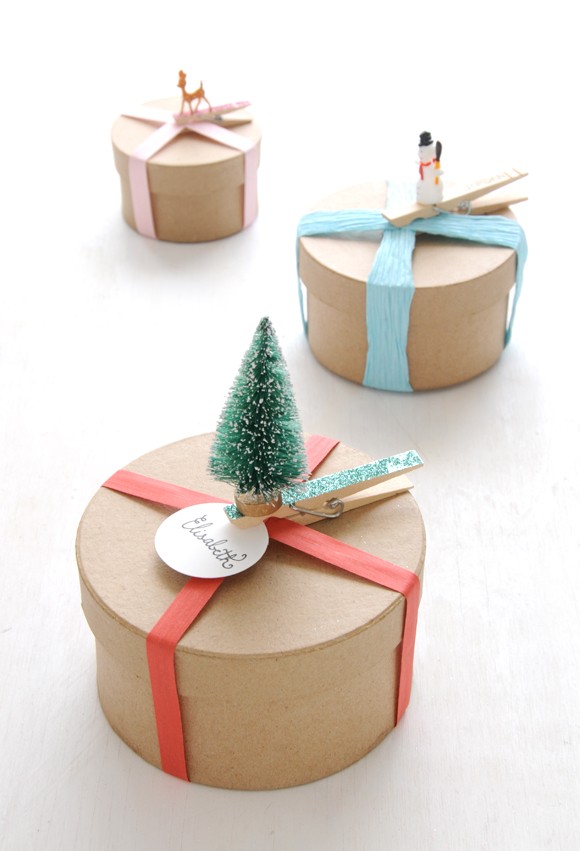 58 idées pour emballer et décorer vos cadeaux de Noël 43