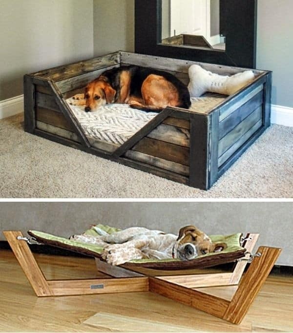 23 idées de lits pour chiens en palettes 6 23 idées de lits pour chiens en palettes 6