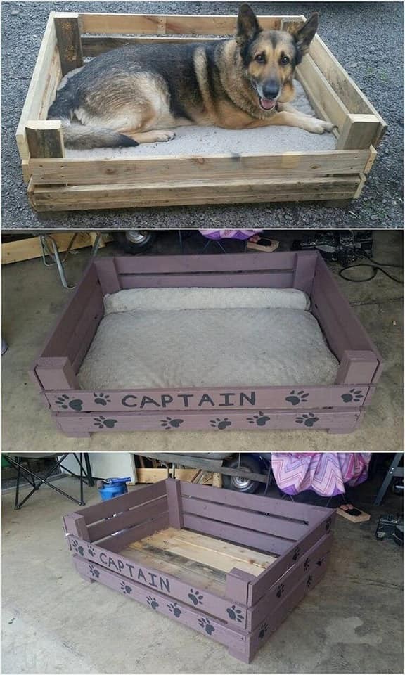 23 idées de lits pour chiens en palettes 23 23 idées de lits pour chiens en palettes 23