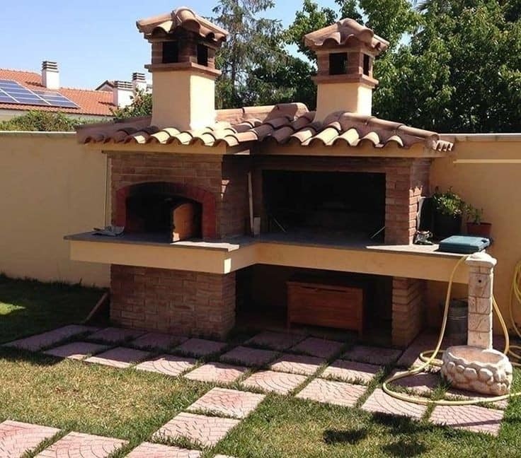 39 idées de terrasses rustiques avec du barbecue 1 39 idées de terrasses rustiques avec du barbecue 1