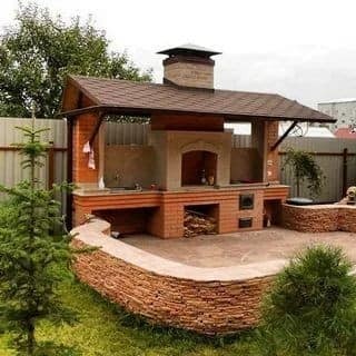 39 idées de terrasses rustiques avec du barbecue 4 39 idées de terrasses rustiques avec du barbecue 4