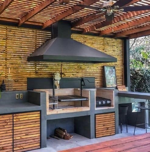 39 idées de terrasses rustiques avec du barbecue 8 39 idées de terrasses rustiques avec du barbecue 8