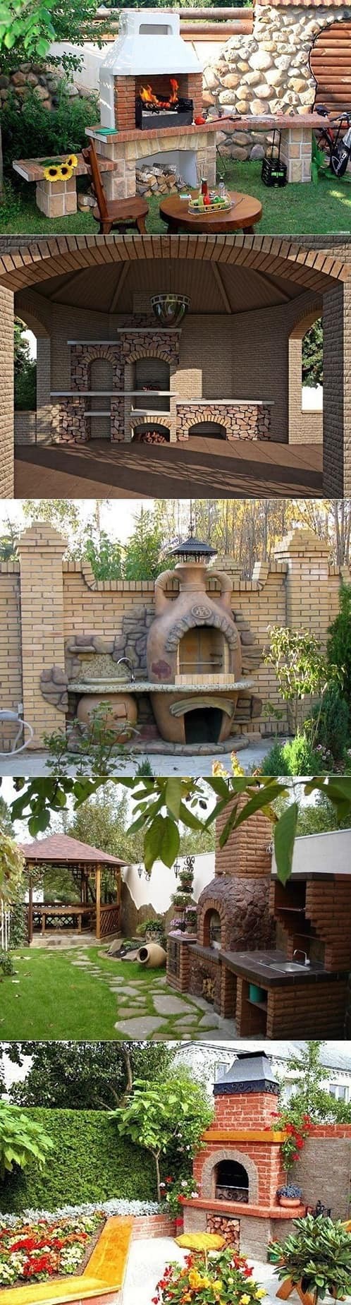 39 idées de terrasses rustiques avec du barbecue 11 39 idées de terrasses rustiques avec du barbecue 11