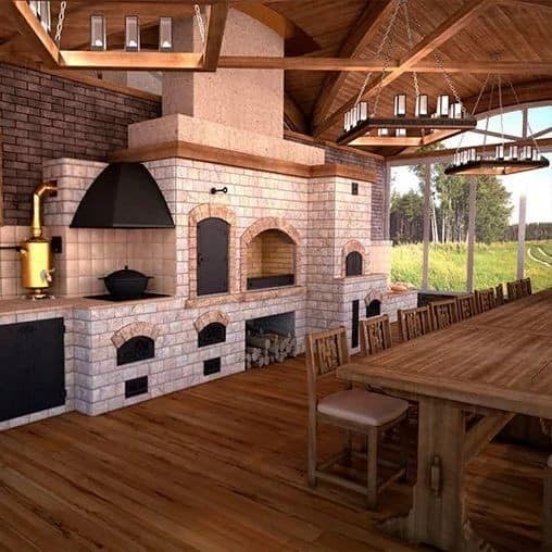 39 idées de terrasses rustiques avec du barbecue 22 39 idées de terrasses rustiques avec du barbecue 22