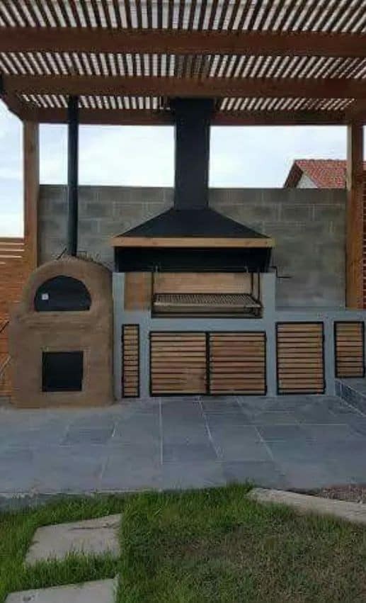 39 idées de terrasses rustiques avec du barbecue 38 39 idées de terrasses rustiques avec du barbecue 38