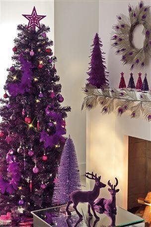19 Décorations de Noël dans les tons violets 5 19 Décorations de Noël dans les tons violets 5