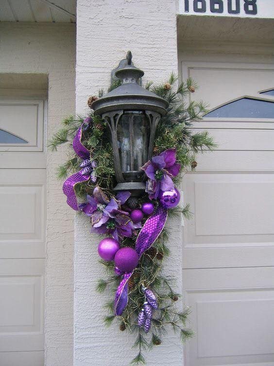 19 Décorations de Noël dans les tons violets 10 19 Décorations de Noël dans les tons violets 10