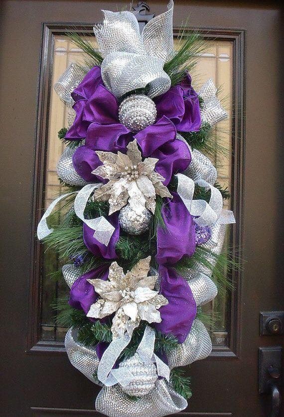 19 Décorations de Noël dans les tons violets 13 19 Décorations de Noël dans les tons violets 13