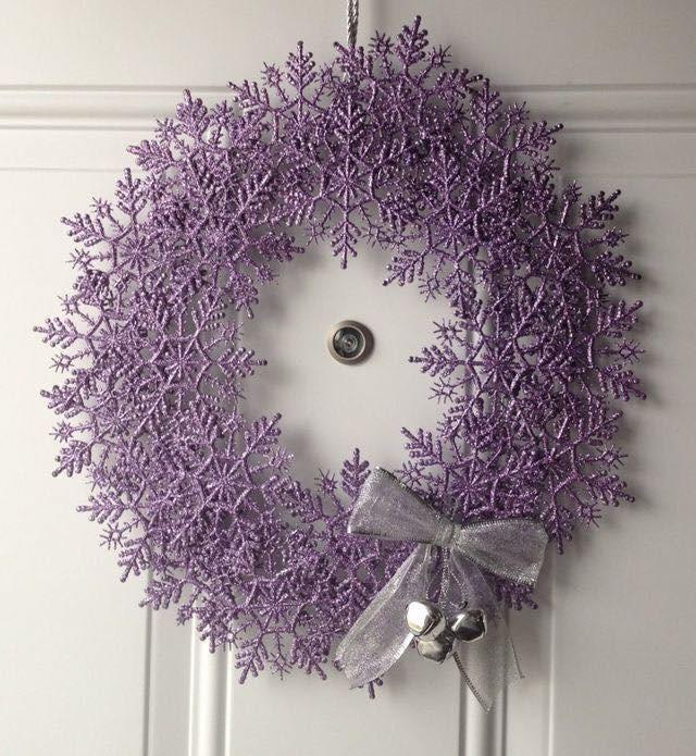 19 Décorations de Noël dans les tons violets 14 19 Décorations de Noël dans les tons violets 14