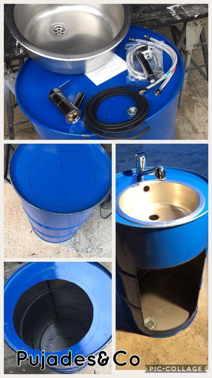 38 idées à faire avec des barils en métal réutilisés 33 38 idées à faire avec des barils en métal réutilisés 33