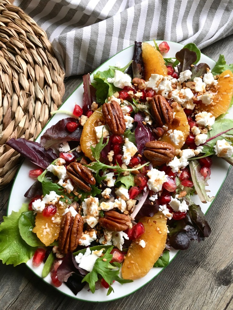 Salade à l'orange et à la grenadewww.mimejorhornada.com