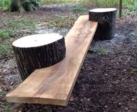 28 idées pour décorer votre jardin avec des troncs d'arbre 5 28 idées pour décorer votre jardin avec des troncs d'arbre 5
