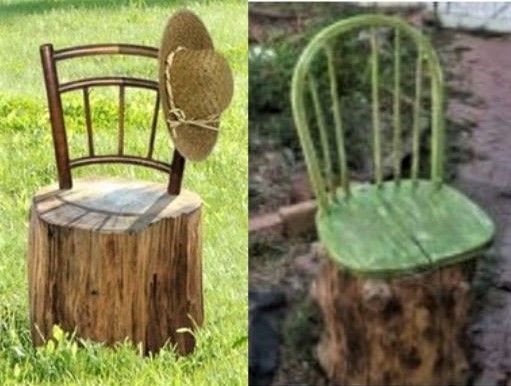28 idées pour décorer votre jardin avec des troncs d'arbre 6 28 idées pour décorer votre jardin avec des troncs d'arbre 6