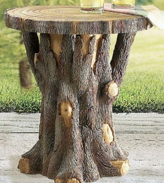 28 idées pour décorer votre jardin avec des troncs d'arbre 9 28 idées pour décorer votre jardin avec des troncs d'arbre 9
