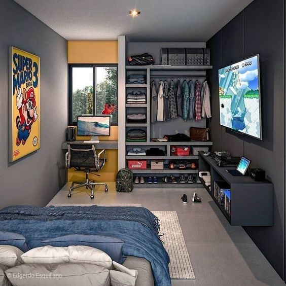 8 idées de décoration intérieure pour une chambre masculine tendance 6