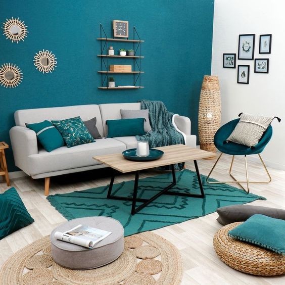 11 idées pour peindre vos murs en bleu et turquoise 11 11 idées pour peindre vos murs en bleu et turquoise 11