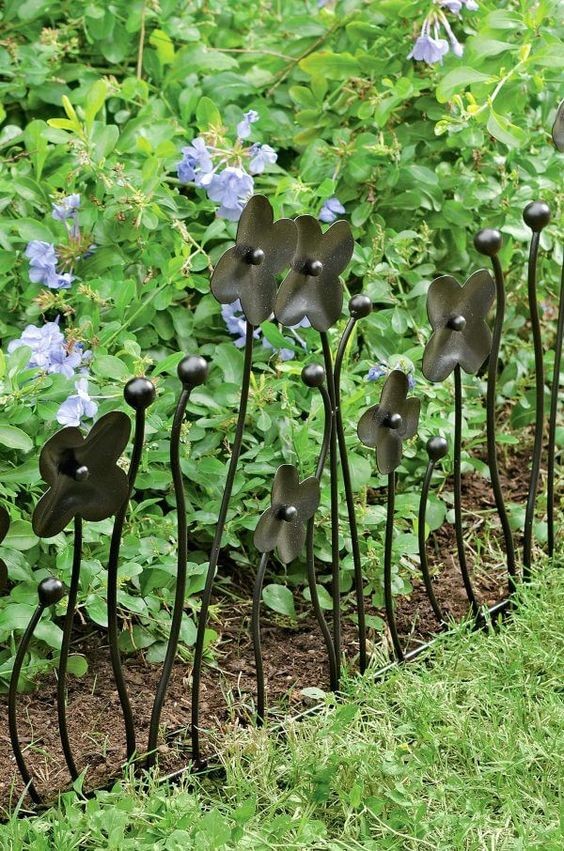 16 idées de bordures de jardin qui ont de l'allure 15
