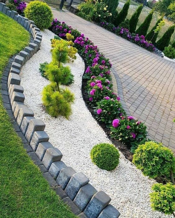 16 idées de bordures de jardin qui ont de l'allure 10