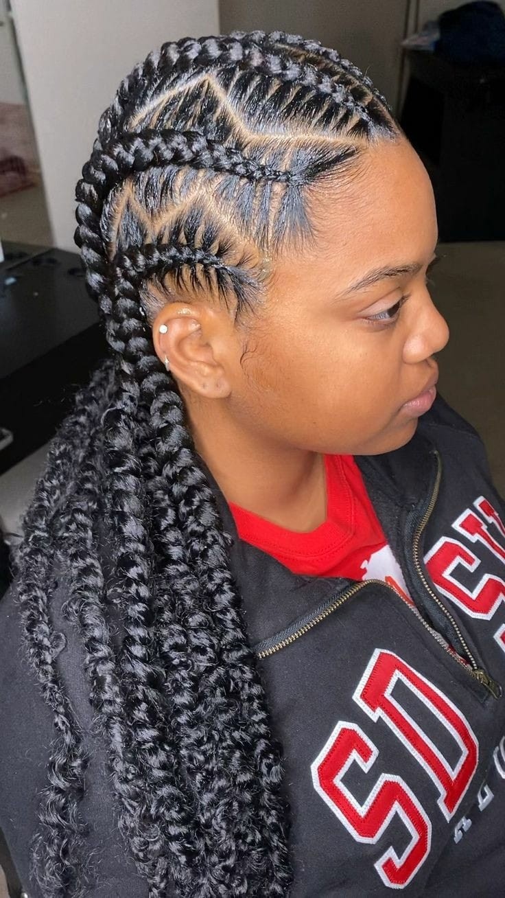 80 Idées de Tresses Africaines Qui Rendent Une Femme Irrésistible ! 44 80 Idées de Tresses Africaines Qui Rendent Une Femme Irrésistible ! 44