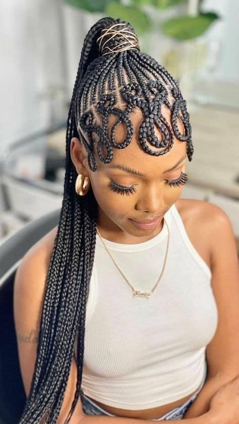 80 Idées de Tresses Africaines Qui Rendent Une Femme Irrésistible ! 46 80 Idées de Tresses Africaines Qui Rendent Une Femme Irrésistible ! 46