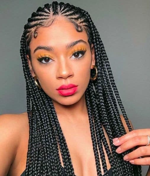 80 Idées de Tresses Africaines Qui Rendent Une Femme Irrésistible ! 56 80 Idées de Tresses Africaines Qui Rendent Une Femme Irrésistible ! 56