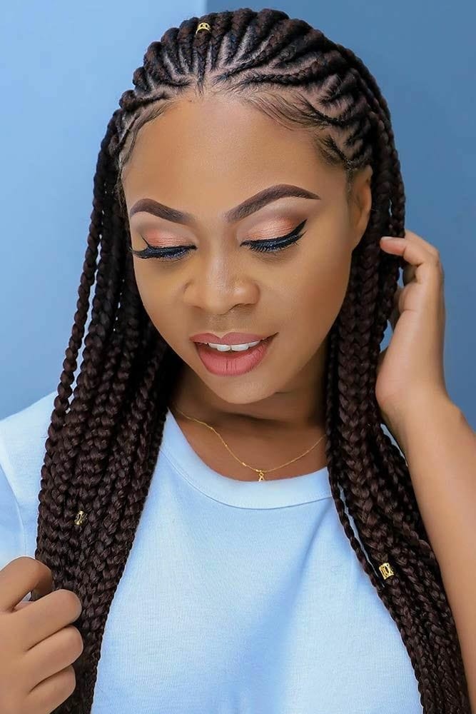 80 Idées de Tresses Africaines Qui Rendent Une Femme Irrésistible ! 65 80 Idées de Tresses Africaines Qui Rendent Une Femme Irrésistible ! 65