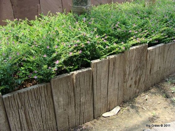 9 idées de bordures de jardin en bois de palettes 6 9 idées de bordures de jardin en bois de palettes 6