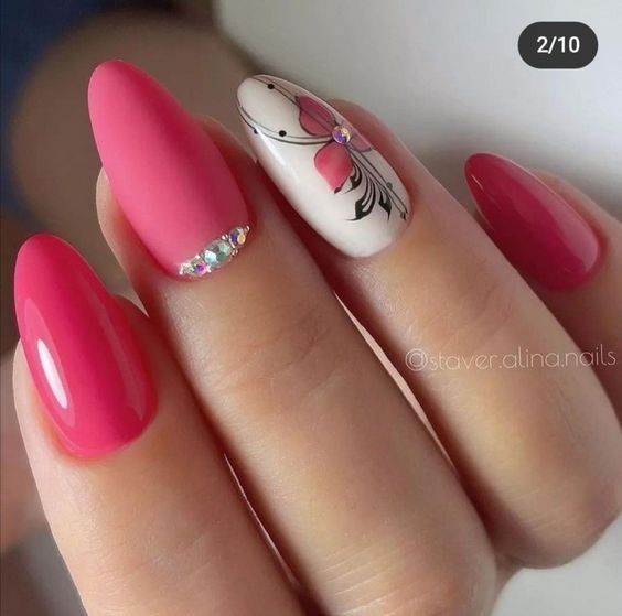 23 façons de porter le rouge sur vos ongles 4 23 façons de porter le rouge sur vos ongles 4