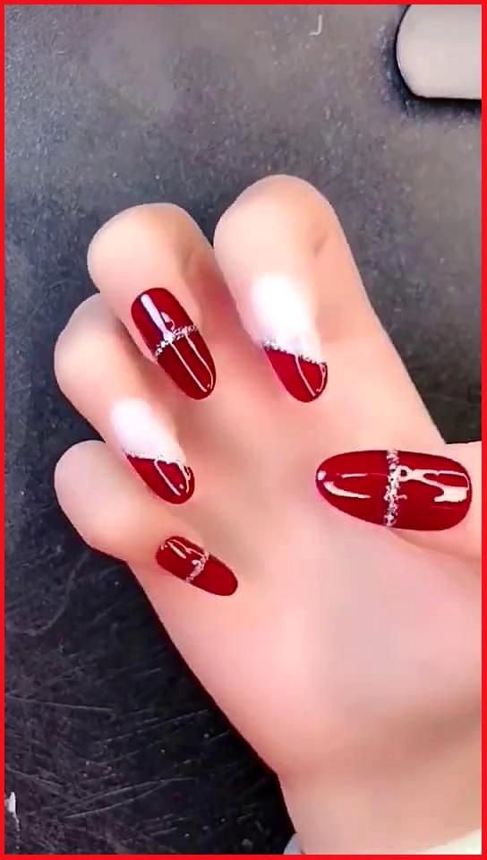 23 façons de porter le rouge sur vos ongles 6 23 façons de porter le rouge sur vos ongles 6