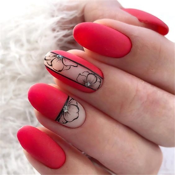 23 façons de porter le rouge sur vos ongles 10 23 façons de porter le rouge sur vos ongles 10