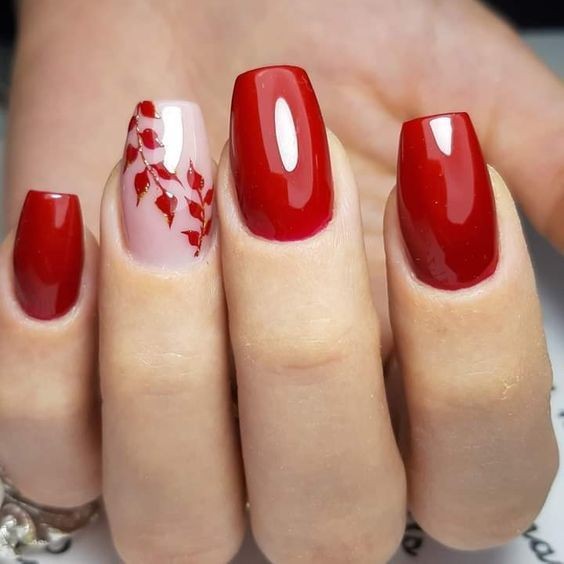 23 façons de porter le rouge sur vos ongles 18 23 façons de porter le rouge sur vos ongles 18