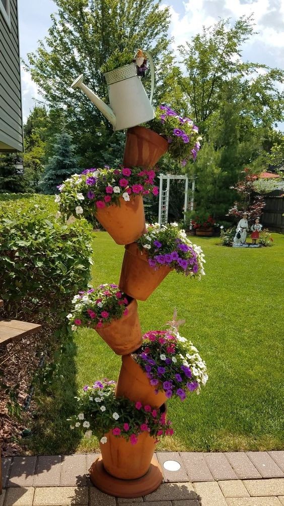 19 idées géniales de décors de jardin à faire soi-même 16