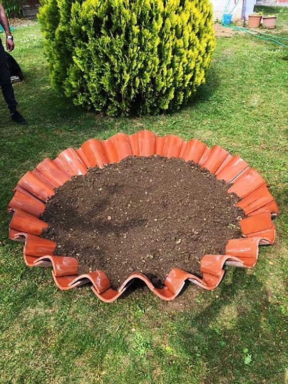 22 idées pour créer un parterre de fleurs rond 16