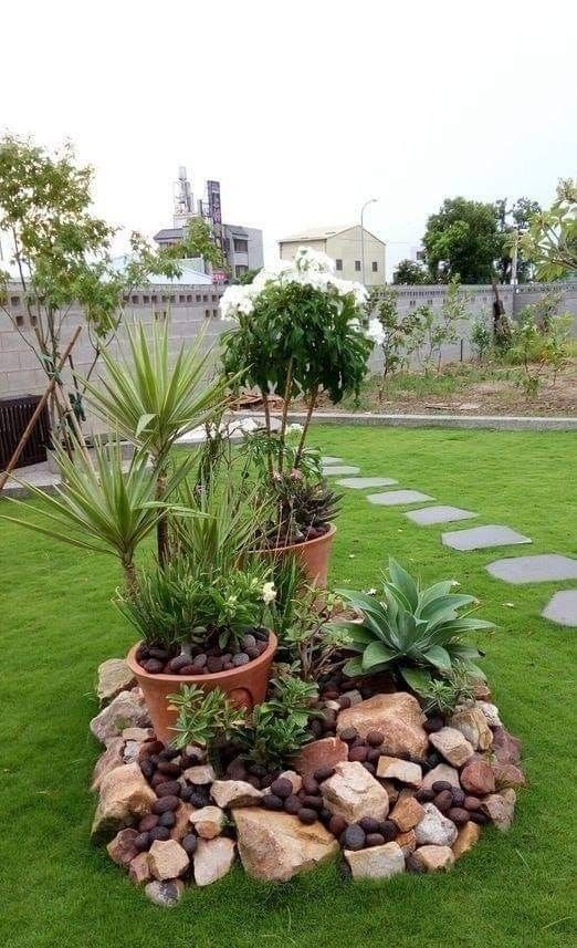 22 idées pour créer un parterre de fleurs rond 20