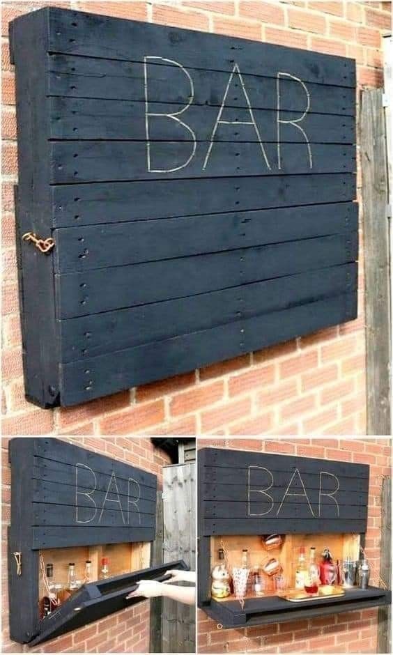 Bar extérieur en palettes : 9 Modèles pour s'inspirer 4 Bar extérieur en palettes : 9 Modèles pour s'inspirer 4