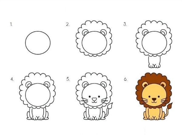 15 animaux faciles à dessiner avec des tutoriels étape par étape 1