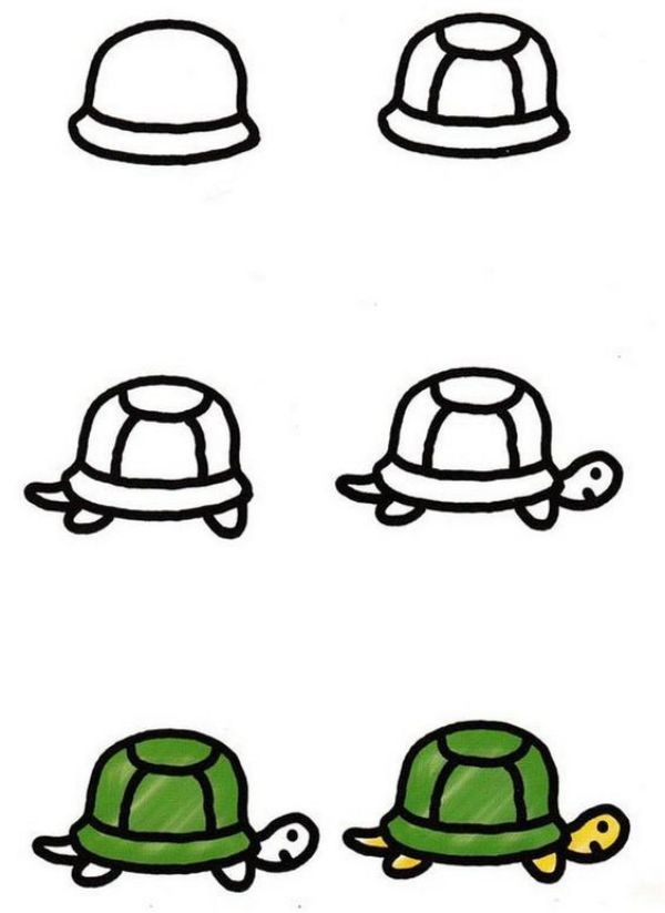 15 animaux faciles à dessiner avec des tutoriels étape par étape 10