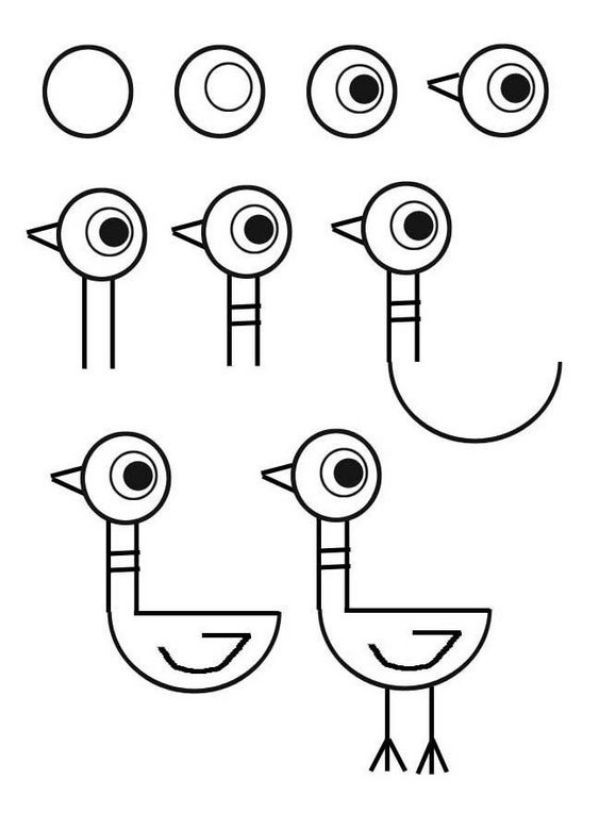 15 animaux faciles à dessiner avec des tutoriels étape par étape 14
