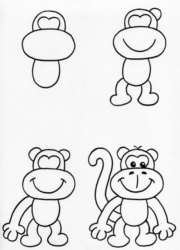 15 animaux faciles à dessiner avec des tutoriels étape par étape 15