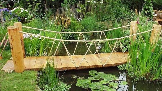 Les 40 plus beaux ponts de jardin pour s'inspirer 37