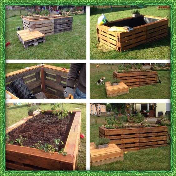 Potager en palette : 41 exemples de fabrications réussies pour t'inspirer 26 Potager en palette : 41 exemples de fabrications réussies pour t'inspirer 26