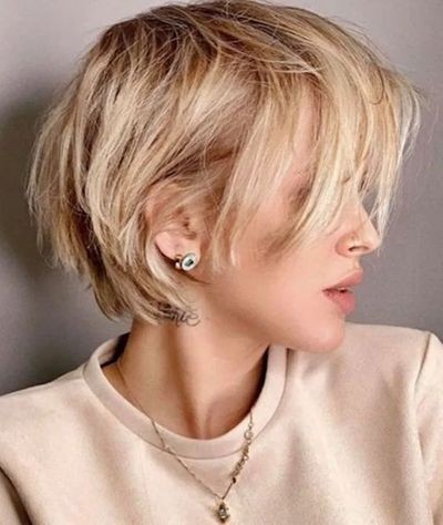 14 Coupes courtes pour cheveux fins à adopter d'urgence ! 6 14 Coupes courtes pour cheveux fins à adopter d'urgence ! 6