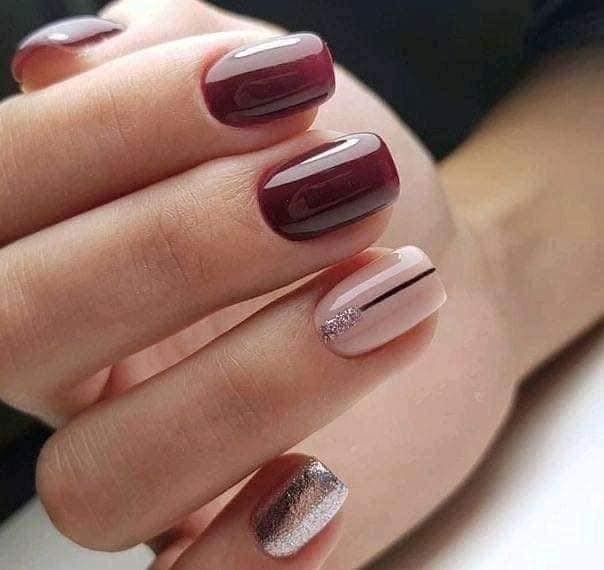 24 idées d'ongles bordeaux pour s'inspirer 2 24 idées d'ongles bordeaux pour s'inspirer 2