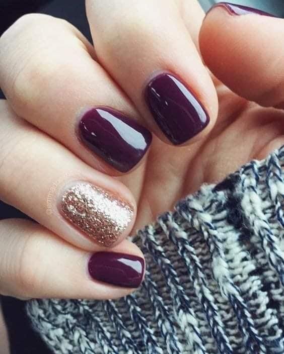 24 idées d'ongles bordeaux pour s'inspirer 13 24 idées d'ongles bordeaux pour s'inspirer 13
