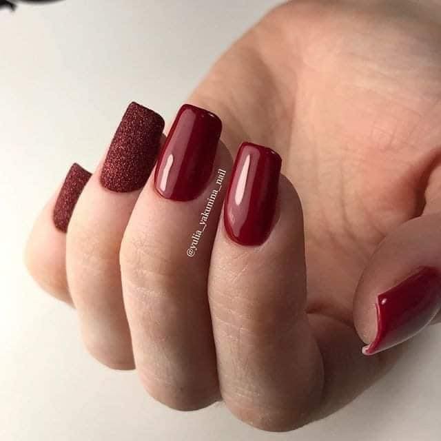 24 idées d'ongles bordeaux pour s'inspirer 15 24 idées d'ongles bordeaux pour s'inspirer 15