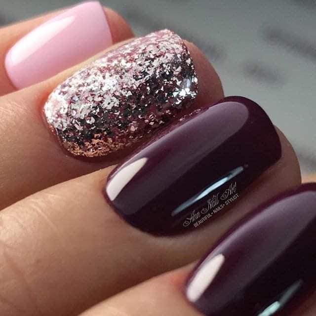24 idées d'ongles bordeaux pour s'inspirer 18 24 idées d'ongles bordeaux pour s'inspirer 18