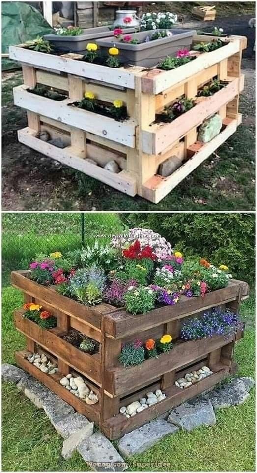 Potager en palette : 41 exemples de fabrications réussies pour t'inspirer 4 Potager en palette : 41 exemples de fabrications réussies pour t'inspirer 4