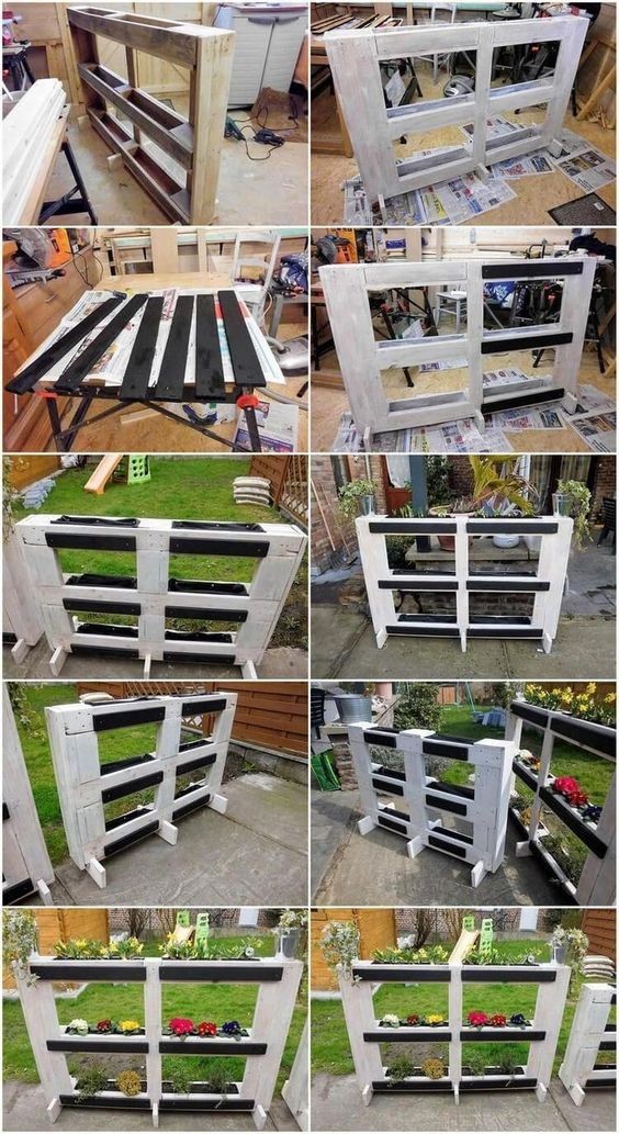 Potager en palette : 41 exemples de fabrications réussies pour t'inspirer 12 Potager en palette : 41 exemples de fabrications réussies pour t'inspirer 12