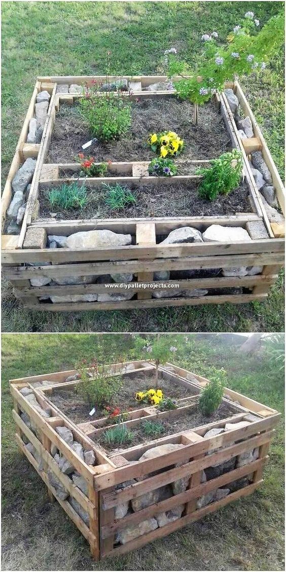 Potager en palette : 41 exemples de fabrications réussies pour t'inspirer 15 Potager en palette : 41 exemples de fabrications réussies pour t'inspirer 15